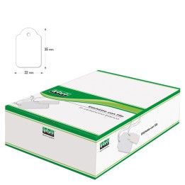 Etichette con filo A390 22 x 35 mm — 35224 | Ecotempo