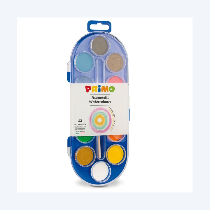 Pastiglie Acquerelli ø 30mm colori — 35242 | Ecotempo