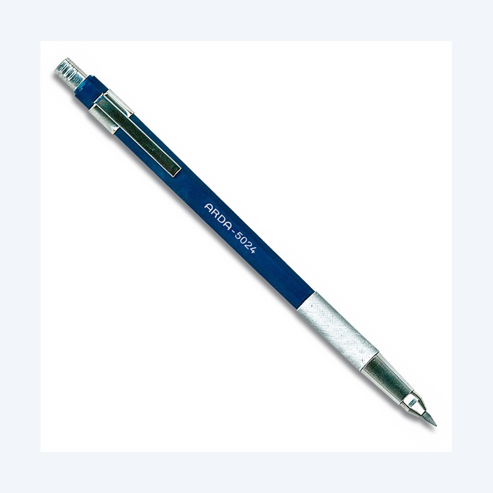 Portamine a pinza per mine fino a 3,0mm fusto blu Arda | Ecotempo
