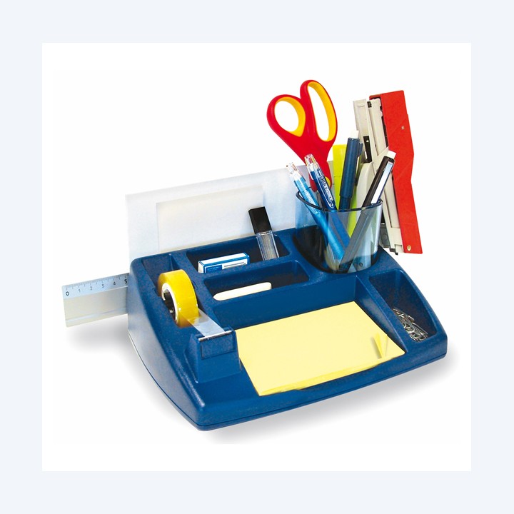 Portacancelleria Oliver 25 x 21 x 10 cm blu Arda | Ecotempo