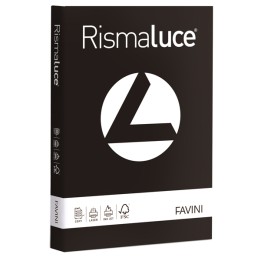 Carta Rismaluce A4 200 gr nero 63 — 35479 | Ecotempo