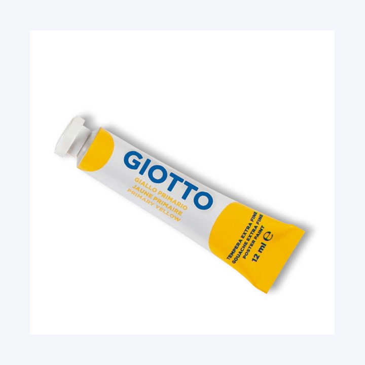 Tempera Tubo 4 12ml giallo primario Giotto | Ecotempo