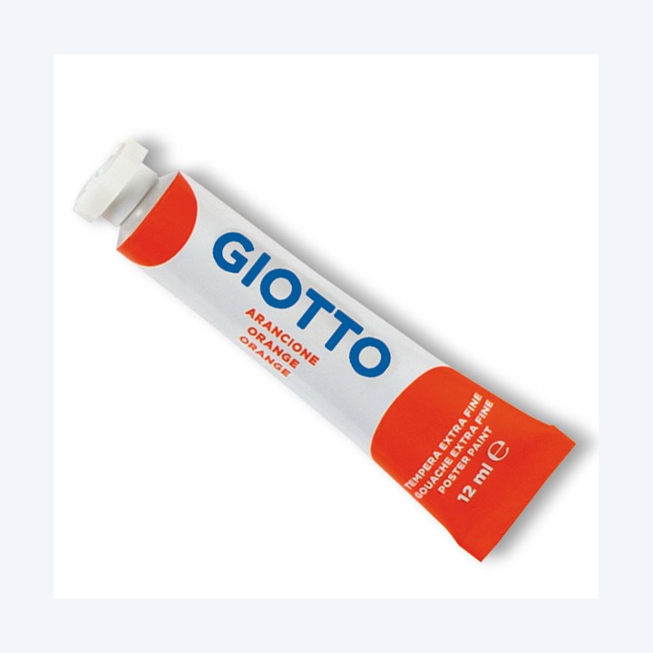 Tempera Tubo 4 12ml arancione Giotto | Ecotempo
