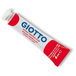 Tempera Tubo 4 12ml rosso vermiglione Giotto | Ecotempo