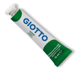 Tempera Tubo 4 12ml verde Giotto | Ecotempo