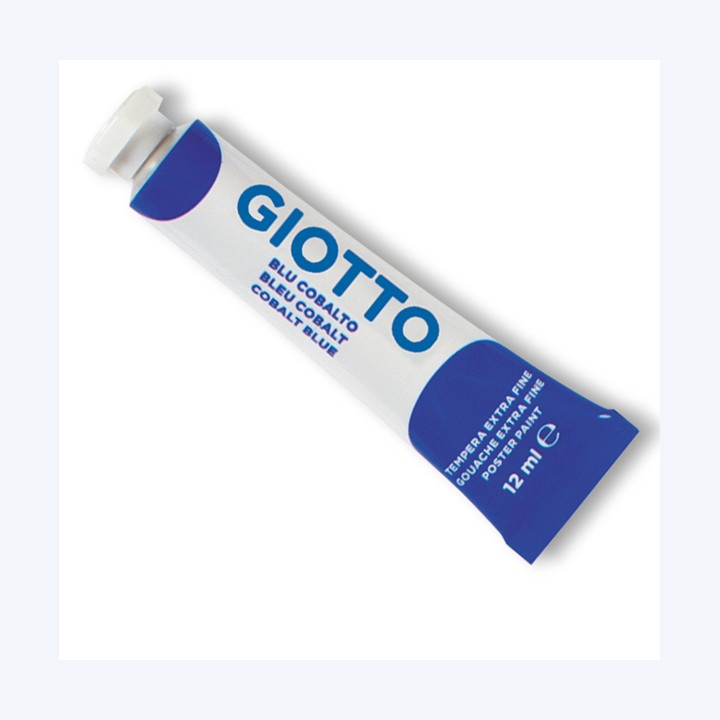 Tempera Tubo 4 12ml blu cobalto Giotto | Ecotempo