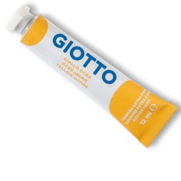 Tempera Tubo 4 12ml giallo ocra Giotto | Ecotempo