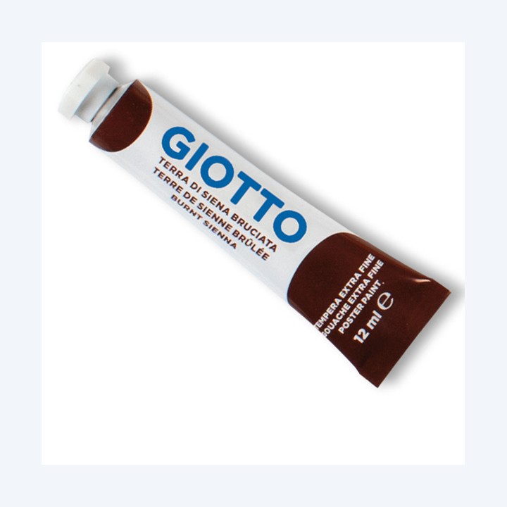Tempera Tubo 4 12ml terra di Siena bruciata Giotto | Ecotempo