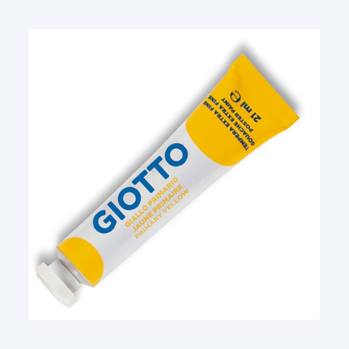 Tempera Tubo 7 21ml giallo Giotto | Ecotempo
