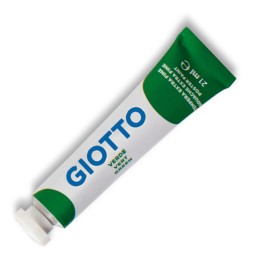 Tempera Tubo 7 21ml verde Giotto | Ecotempo