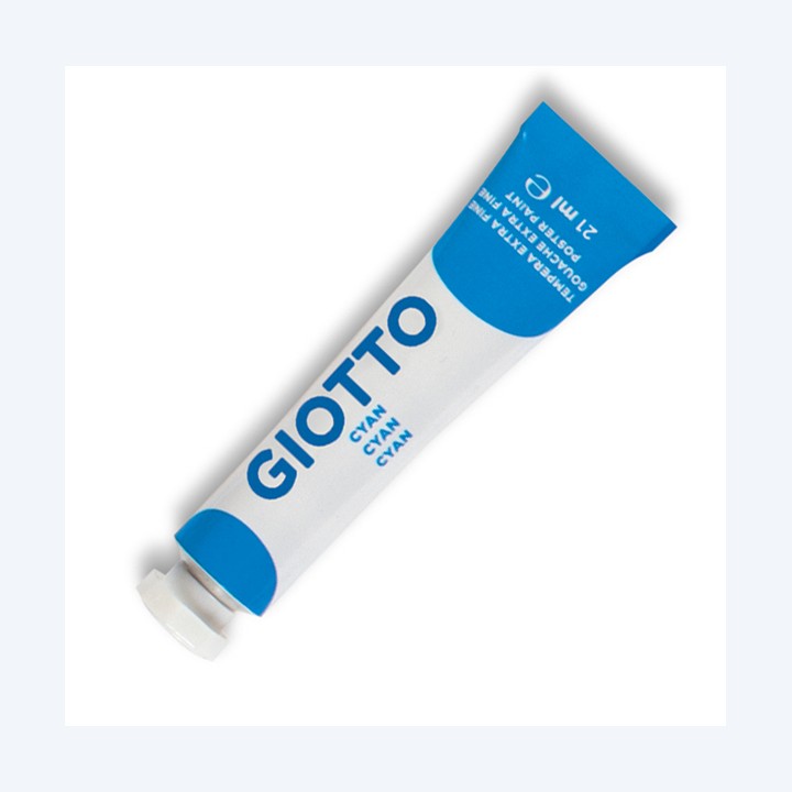 Tempera Tubo 7 21ml cyano Giotto | Ecotempo