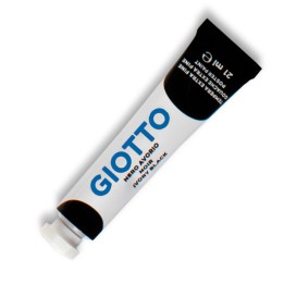 Tempera Tubo 7 21ml nero Giotto | Ecotempo
