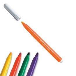 Pennarelli Turbomaxi punta ø5mm colori — 36194 | Ecotempo
