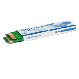 Pastello Supermina mina 4 mm verde 18 Giotto | Ecotempo