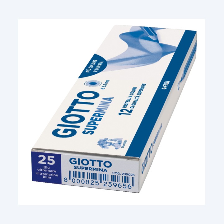 Pastello Supermina mina 4 mm blu oltremare 25 Giotto | Ecotempo