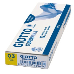 Pastello Supermina mina 4 mm giallo 03 Giotto | Ecotempo