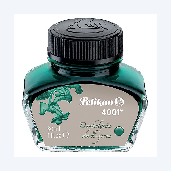 Inchiostro stilografico 4001 30 ml verde scuro Pelikan | Ecotempo