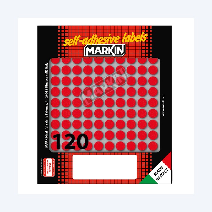 Etichette adesive tonde in carta — 36380 | Ecotempo