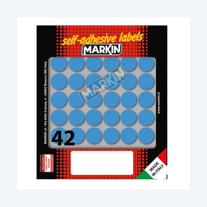 Etichette adesive tonde in carta — 36383 | Ecotempo