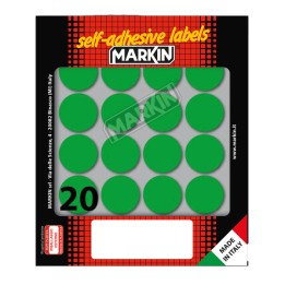 Etichette adesive tonde in carta — 36386 | Ecotempo