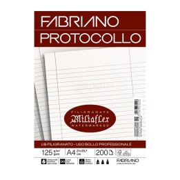 Foglio protocollo A4 uso bollo 125 gr — 36779 | Ecotempo