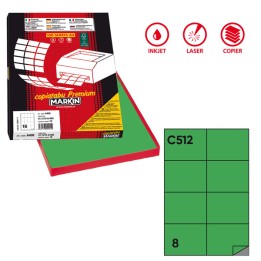 Etichette adesive C/512 in carta — 36898 | Ecotempo