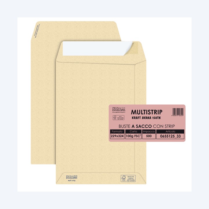 Busta a sacco Multi Strip strip adesivo — 36987 | Ecotempo