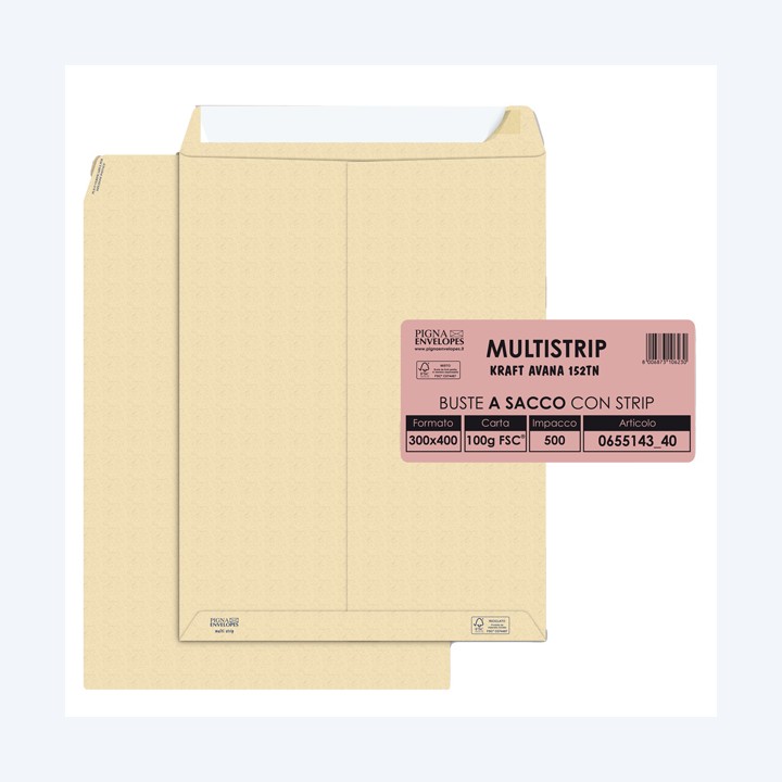 Busta a sacco Multi Strip strip adesivo — 36988 | Ecotempo