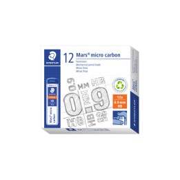 Astuccio 12 Mine Mars Micro mina 0,9mm — 37061 | Ecotempo