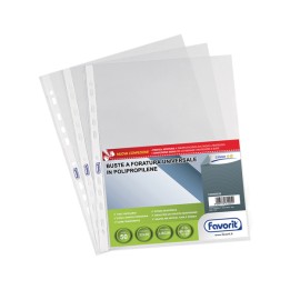 Buste forate Special PP Linear liscio — 37140 | Ecotempo