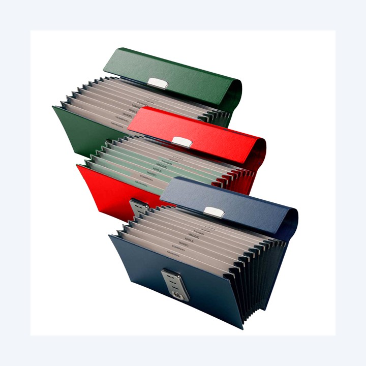 Portacambiali a soffietto 12 tasche — 37464 | Ecotempo