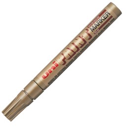 Marcatore Uni Paint PX20 punta 2,8mm oro Uni Mitsubishi | Ecotempo