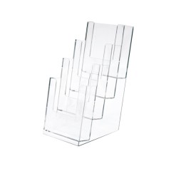 Portadepliant 11 x 25 x 14 cm plastica — 37867 | Ecotempo