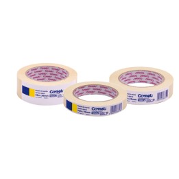 Nastro adesivo 25 mm x 50 m carta beige Comet | Ecotempo