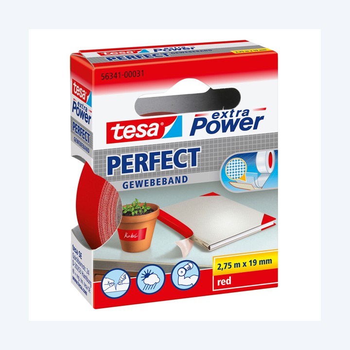 Nastro adesivo telato XP Perfect 19 mm — 37928 | Ecotempo