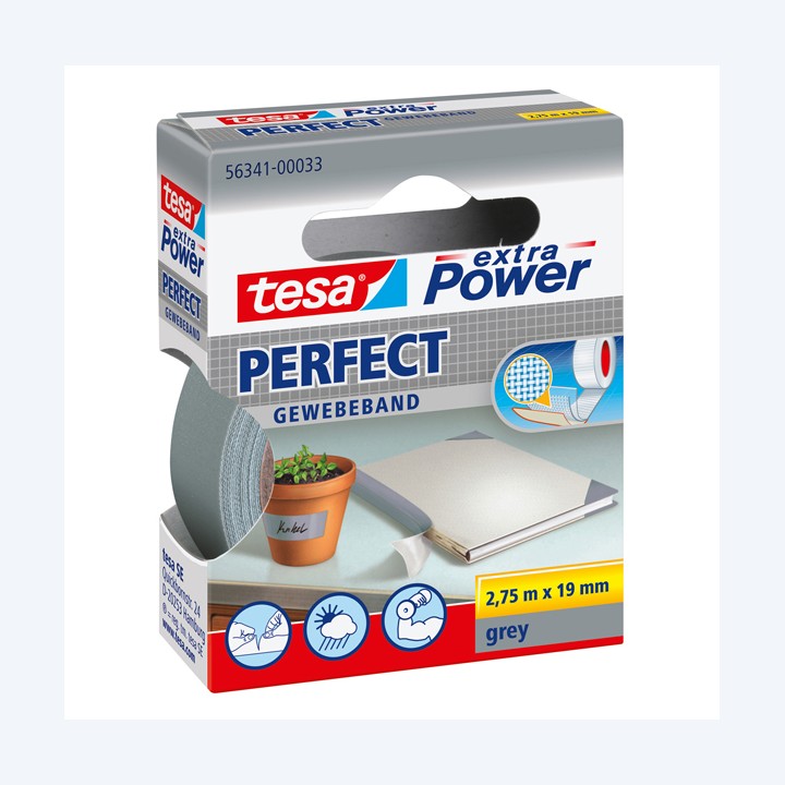 Nastro adesivo telato XP Perfect 19 mm — 37929 | Ecotempo