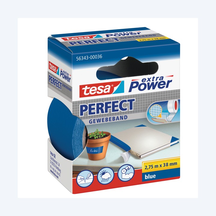 Nastro adesivo telato XP Perfect 38 mm — 37933 | Ecotempo