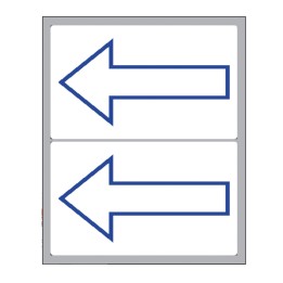 Etichette adesive in carta permanenti — 38020 | Ecotempo