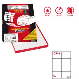 Etichette adesive C/544 in carta — 38029 | Ecotempo