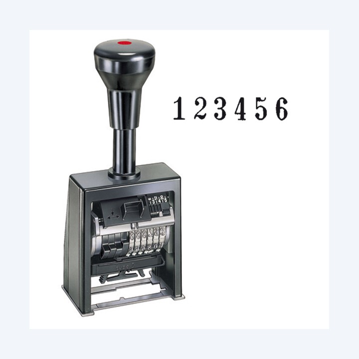 Timbro Numeratore B6K autoinchiostrante — 38146 | Ecotempo
