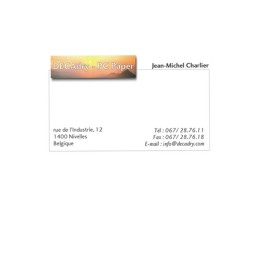 Biglietti da visita 85 x 54 mm 200 gr — 38225 | Ecotempo