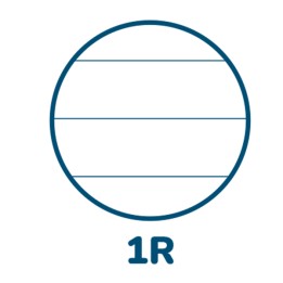 Miniquaderno Monocromo 120x170mm 1rigo 40fg 80gr Pigna | Ecotempo