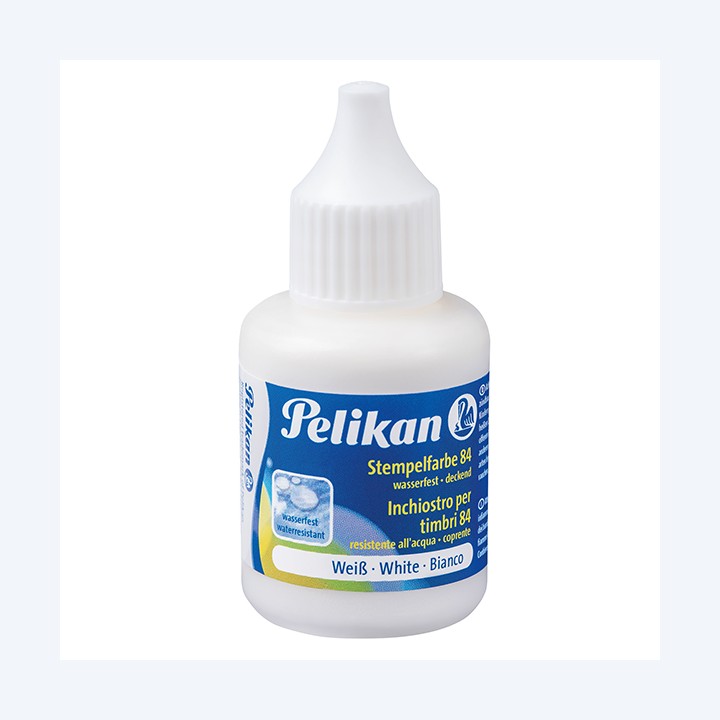 Inchiostro 84 30 ml resistente all'acqua bianco Pelikan | Ecotempo
