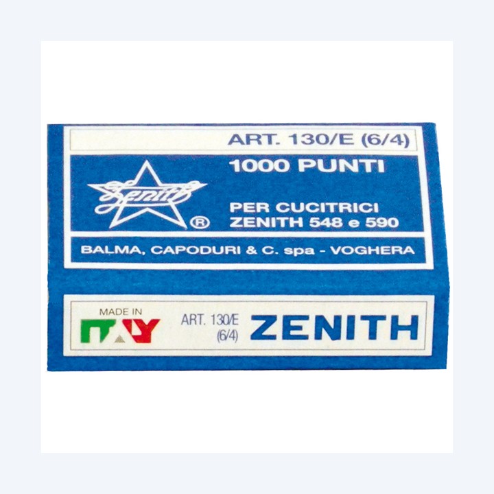Punti Zenith 130/E S100 6/4 acciaio — 39021 | Ecotempo