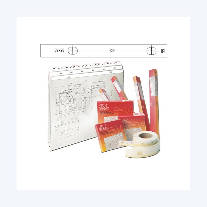 Banda appendi disegni 55 mm x 50 m PVC — 39037 | Ecotempo