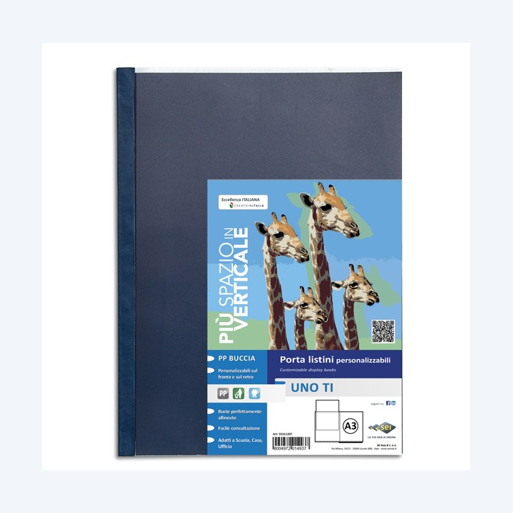 Portalistini personalizzabile Uno TI — 40229 | Ecotempo