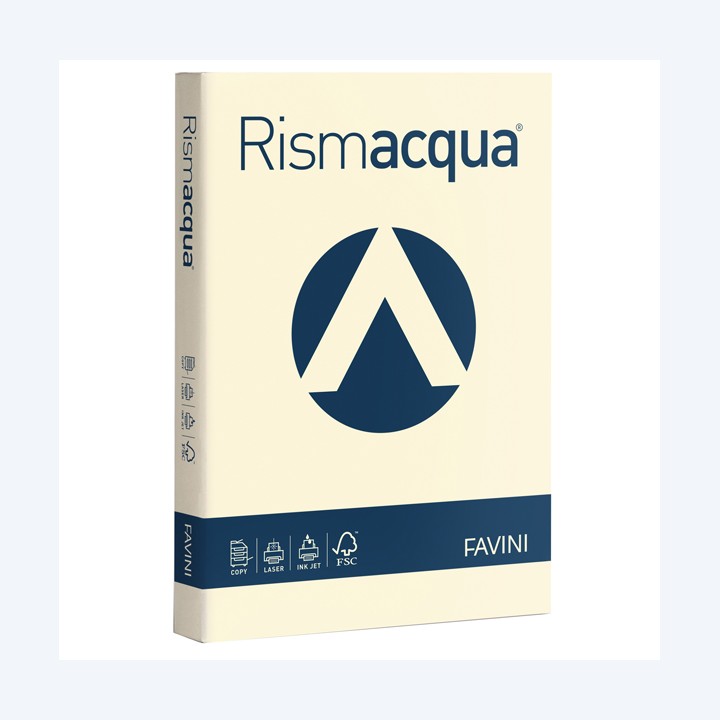 Carta Rismacqua A3 140 gr avorio 110 — 40273 | Ecotempo