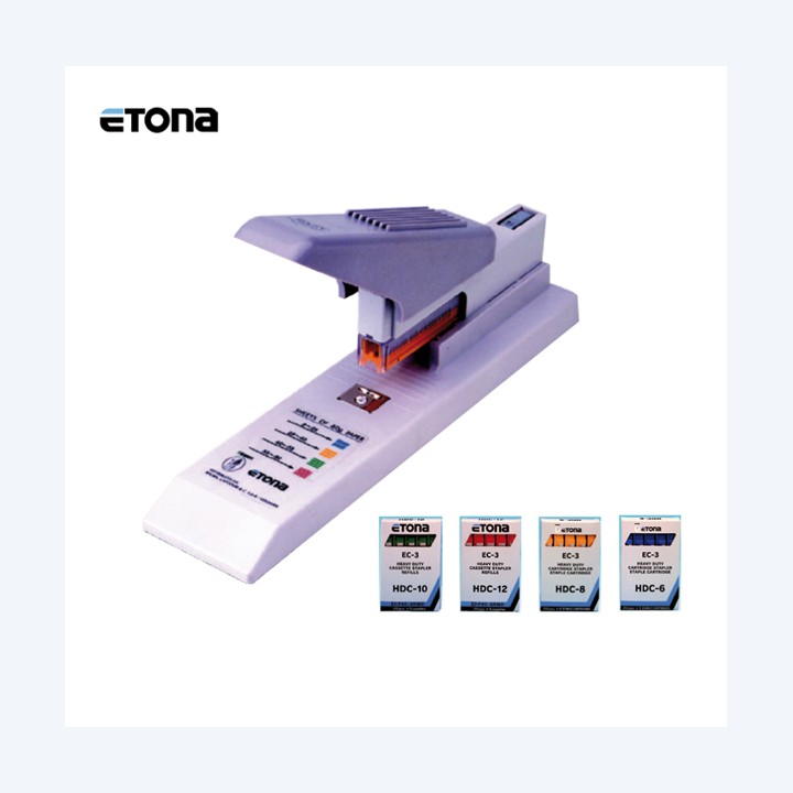 Cucitrice da tavolo EC3 max 100 fogli grigio -Etona | Ecotempo
