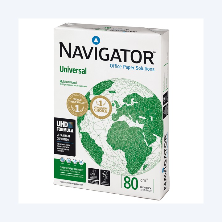 Carta Universal A3 80 gr bianco — 40408 | Ecotempo