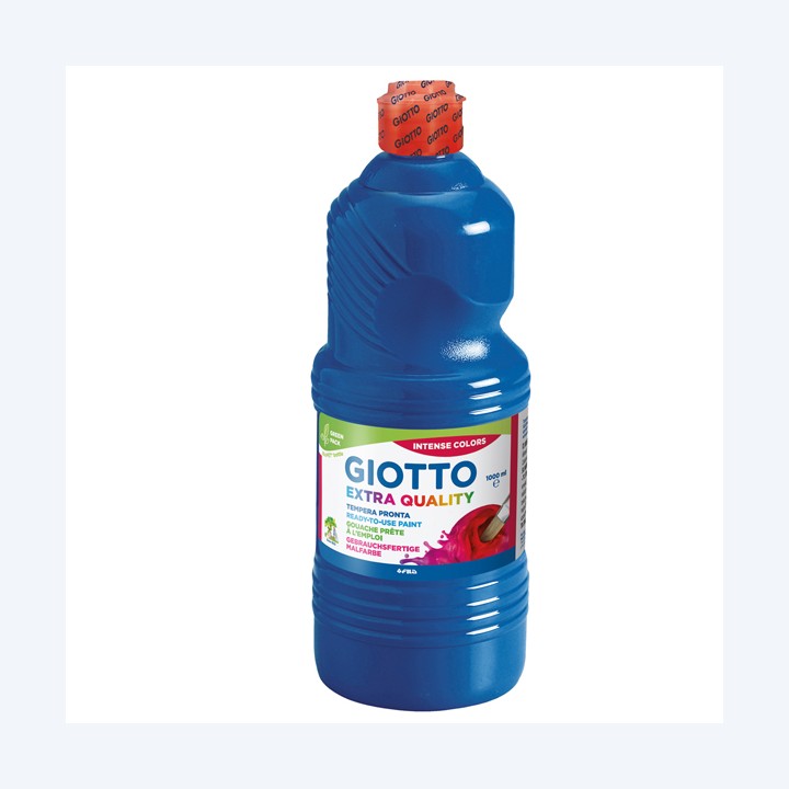 Tempera pronta 1000ml blu oltremare Giotto | Ecotempo